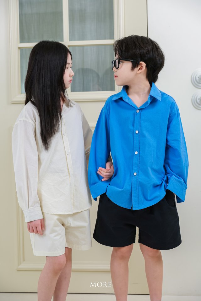 More - Korean Children Fashion - #discoveringself - Retro Linen Shirt - 11