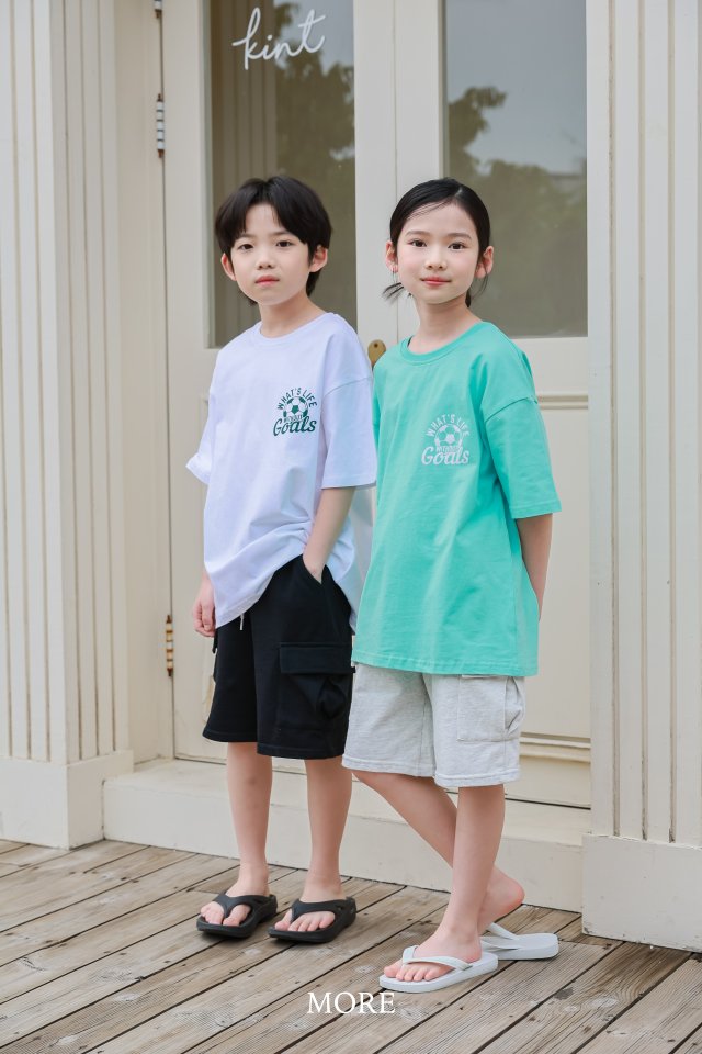 More - Korean Children Fashion - #discoveringself - GOAL Short Sleeve Tee - 5