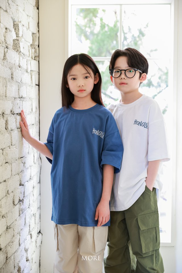 More - Korean Children Fashion - #kidsshorts - Honolulu Short Sleeve Tee - 9