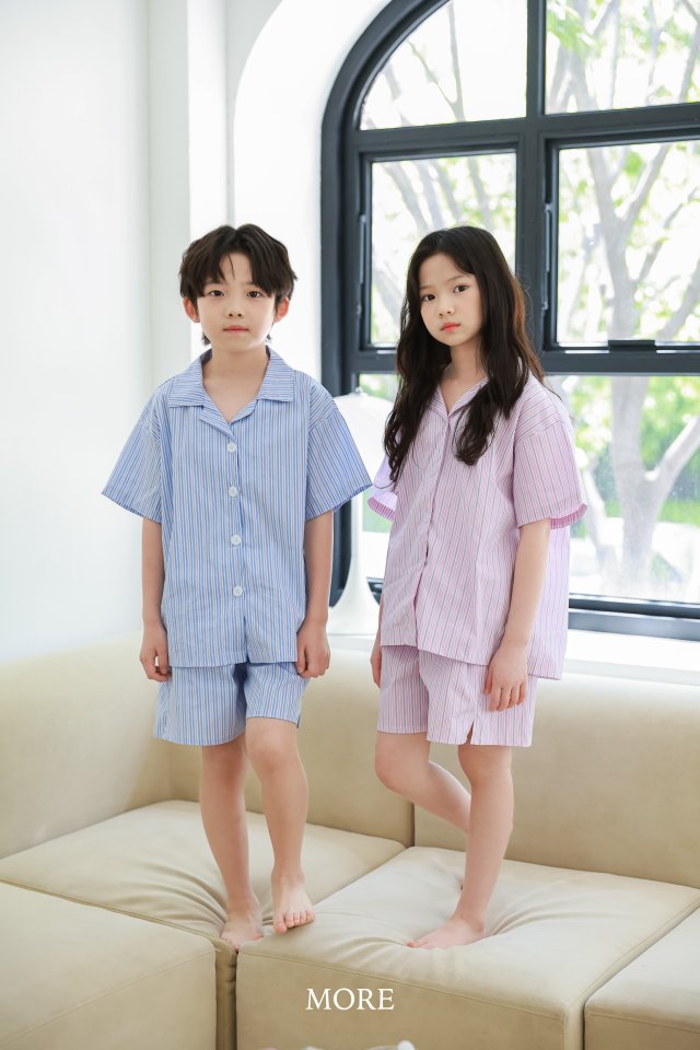 More - Korean Children Fashion - #kidsshorts - Pinstripe Shorts - 2