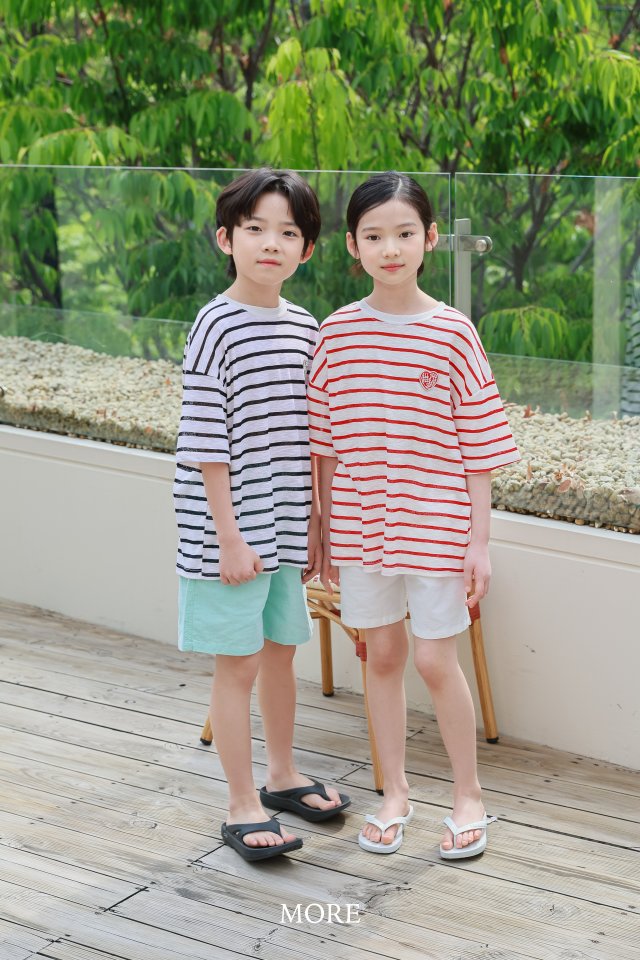 More - Korean Children Fashion - #kidsshorts - Love Cool Air Short Sleeve Tee - 11