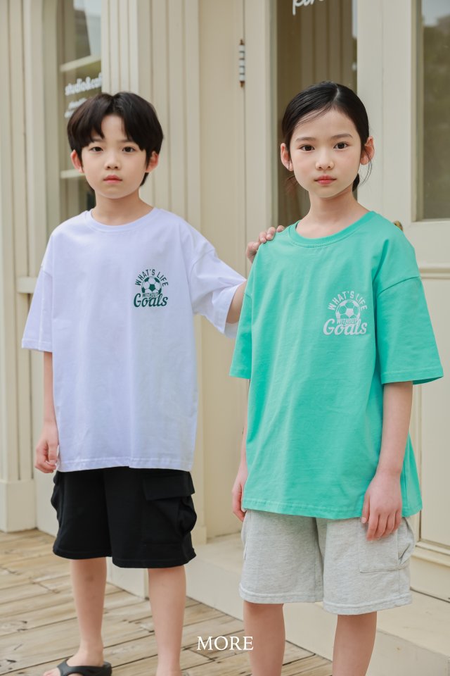 More - Korean Children Fashion - #kidsstore - GOAL Short Sleeve Tee - 8
