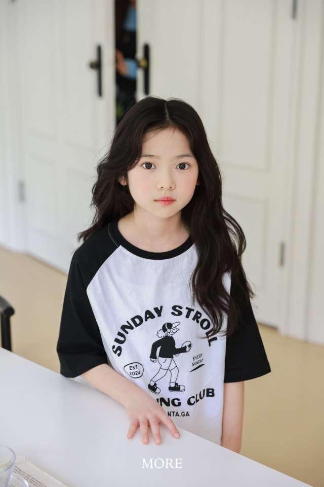 More - Korean Children Fashion - #kidsshorts - Sunday Short Sleeve Tee - 4