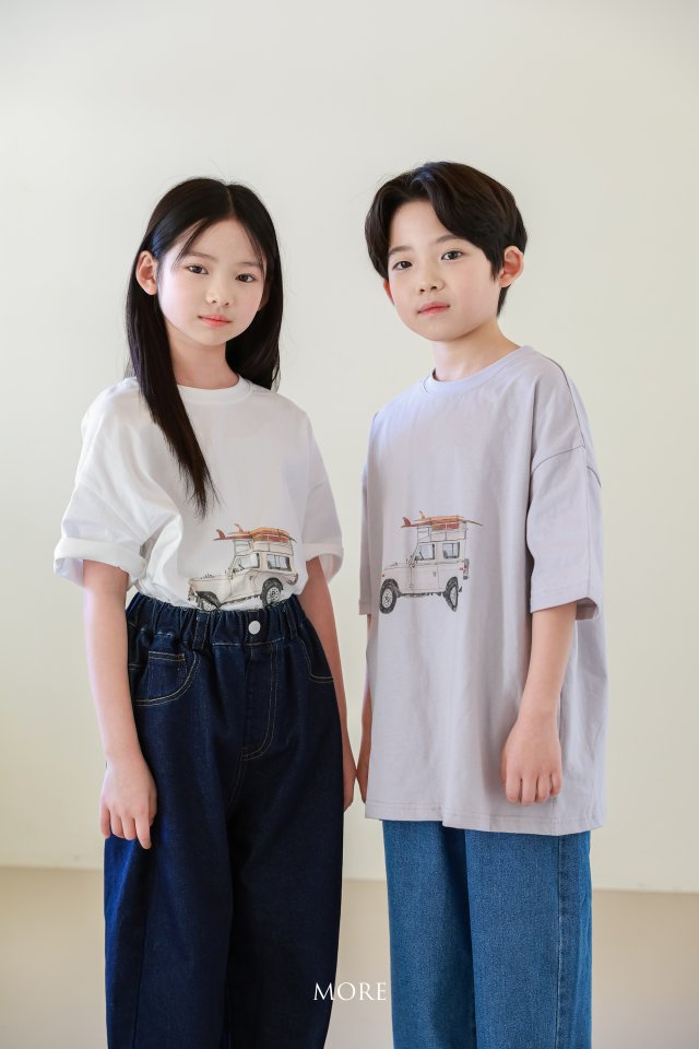 More - Korean Children Fashion - #kidsstore - Camper Van Short Sleeve Tee