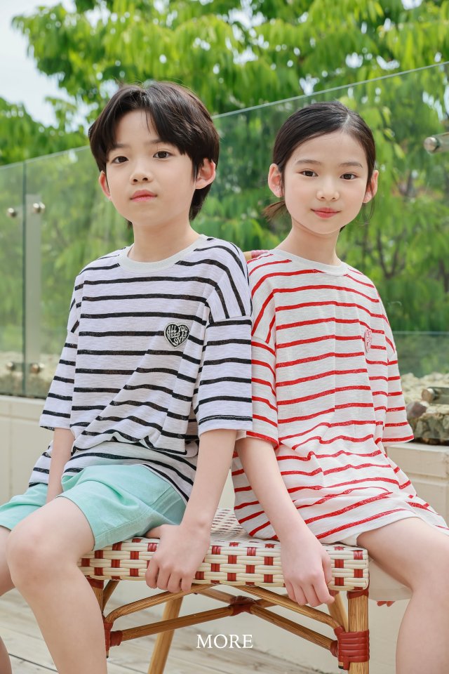 More - Korean Children Fashion - #kidsstore - Love Cool Air Short Sleeve Tee - 12