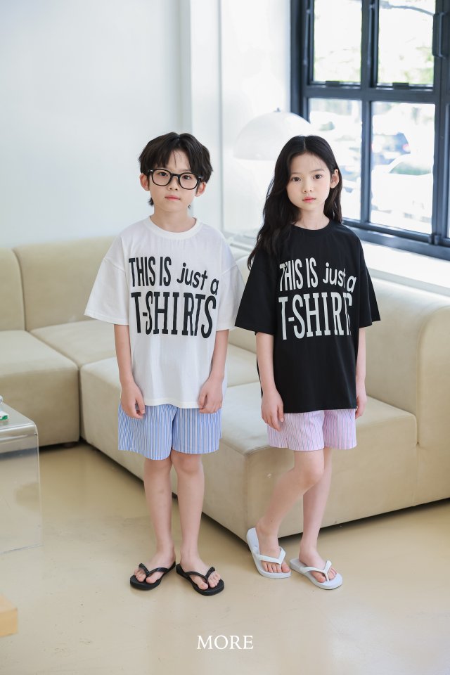 More - Korean Children Fashion - #kidzfashiontrend - T-shirts Short Sleeve Tee - 12