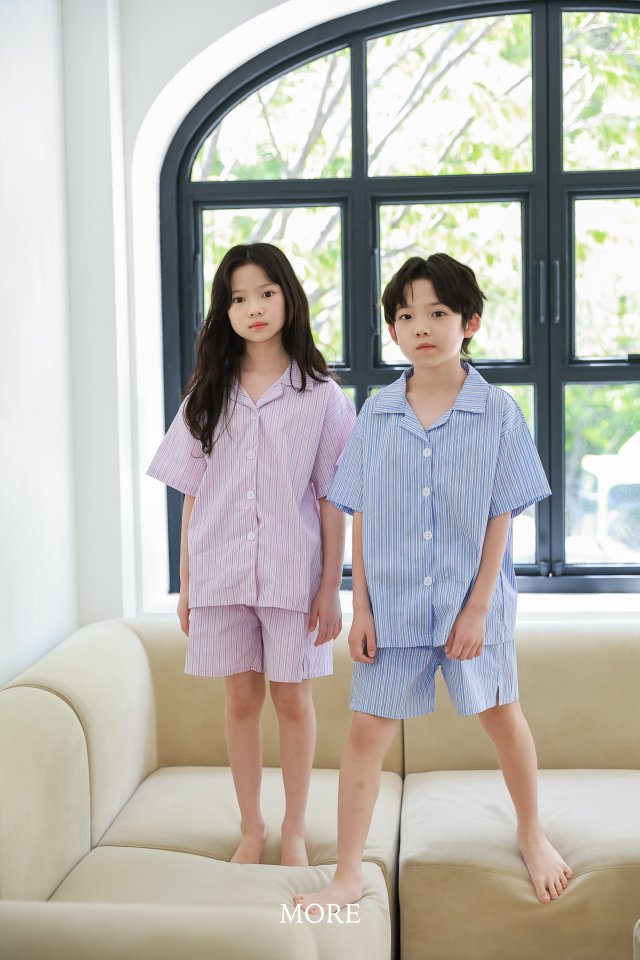 More - Korean Children Fashion - #kidsstore - Pinstripe Shorts - 4