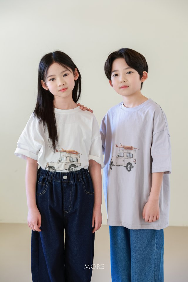 More - Korean Children Fashion - #kidzfashiontrend - Camper Van Short Sleeve Tee - 2