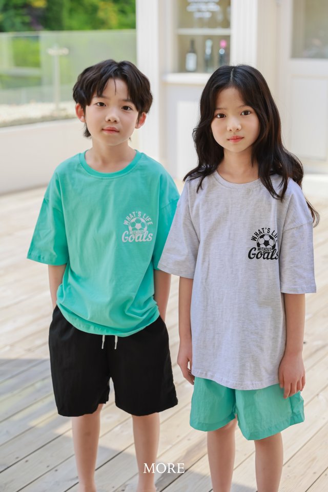 More - Korean Children Fashion - #littlefashionista - GOAL Short Sleeve Tee - 11