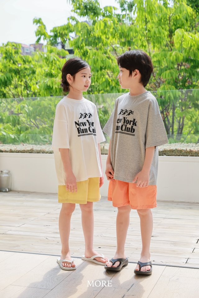 More - Korean Children Fashion - #littlefashionista - Run Club Short Sleeve Tee - 3