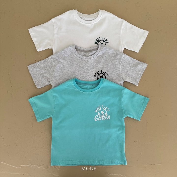 More - Korean Children Fashion - #magicofchildhood - GOAL Short Sleeve Tee - 12