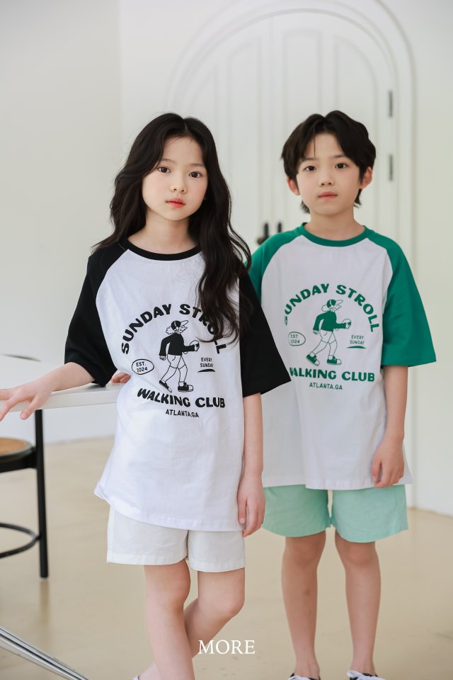 More - Korean Children Fashion - #magicofchildhood - Sunday Short Sleeve Tee - 8