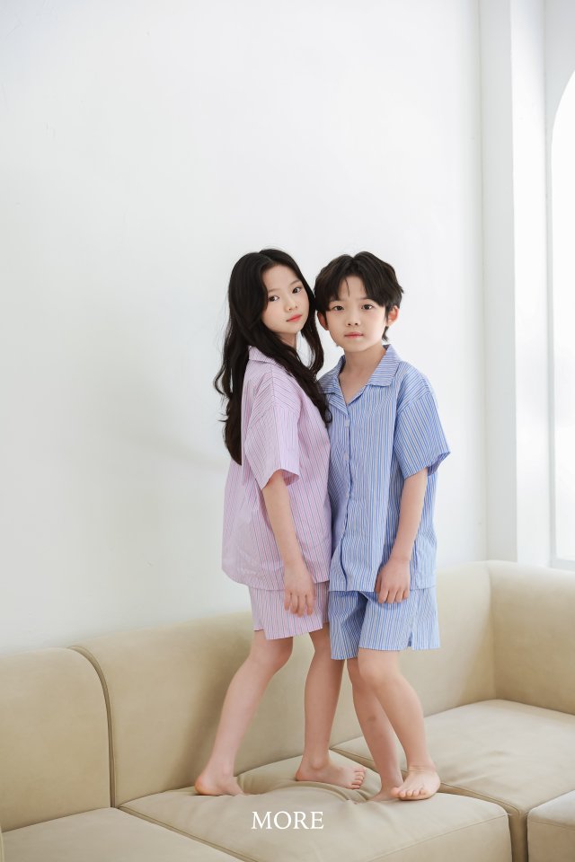 More - Korean Children Fashion - #magicofchildhood - Pinstripe Shorts - 7