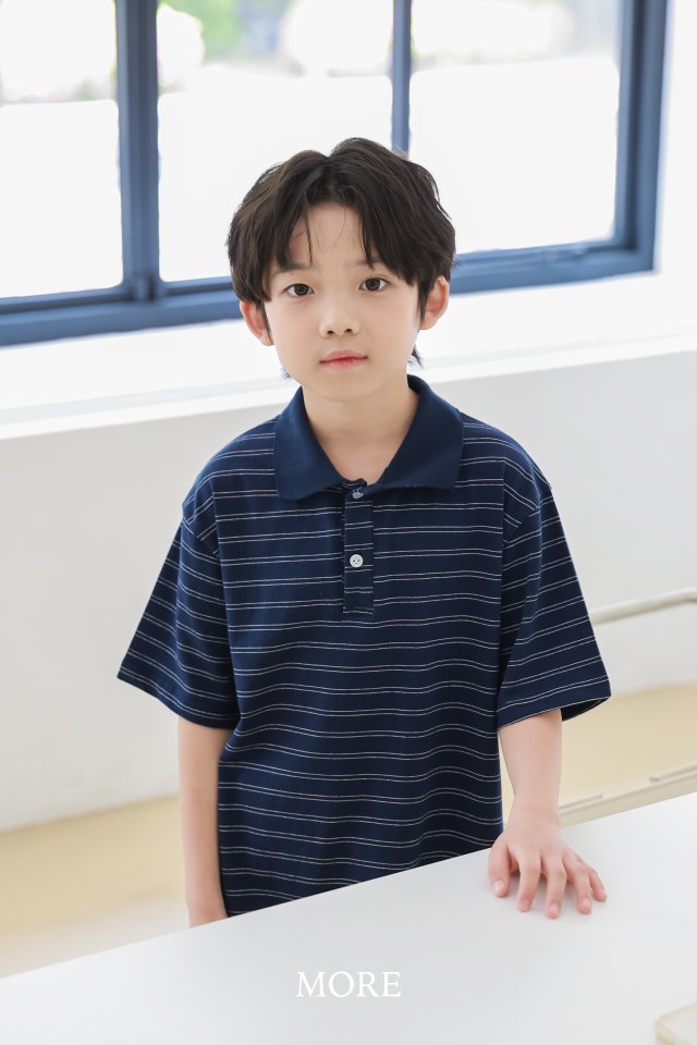 More - Korean Children Fashion - #minifashionista - Stripe Matching Set