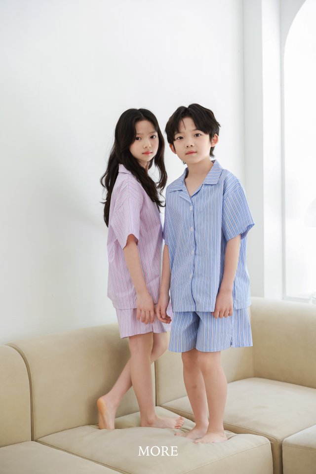 More - Korean Children Fashion - #minifashionista - Pinstripe Shorts - 8
