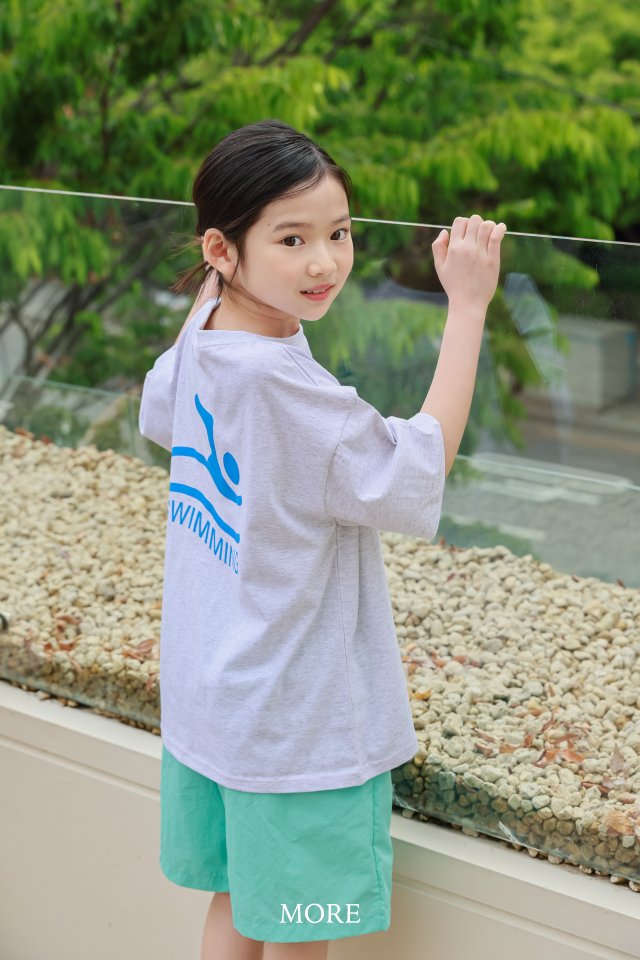 More - Korean Children Fashion - #magicofchildhood - Swimming Short Sleeve Tee - 4
