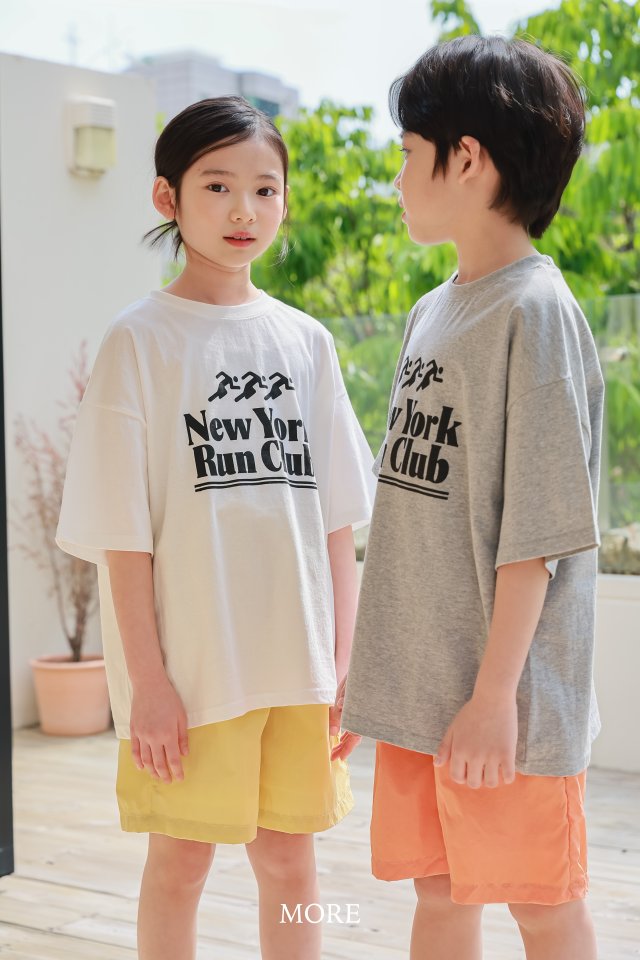 More - Korean Children Fashion - #minifashionista - Run Club Short Sleeve Tee - 5