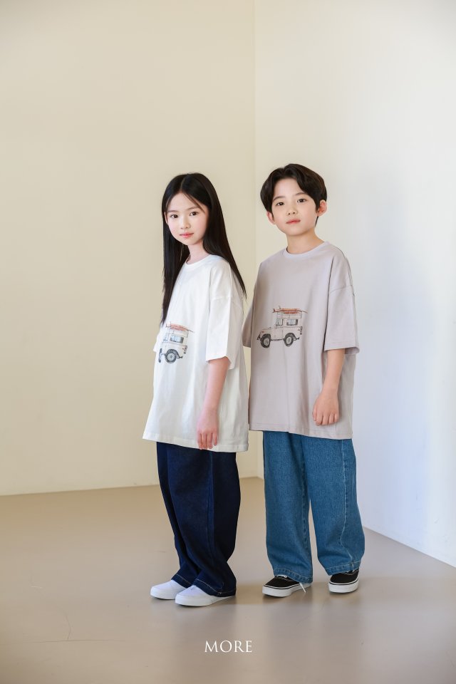 More - Korean Children Fashion - #prettylittlegirls - Camper Van Short Sleeve Tee - 7