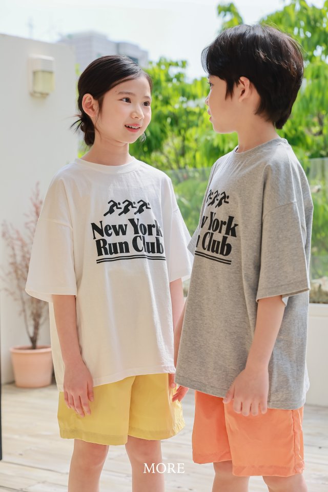 More - Korean Children Fashion - #prettylittlegirls - Run Club Short Sleeve Tee - 6
