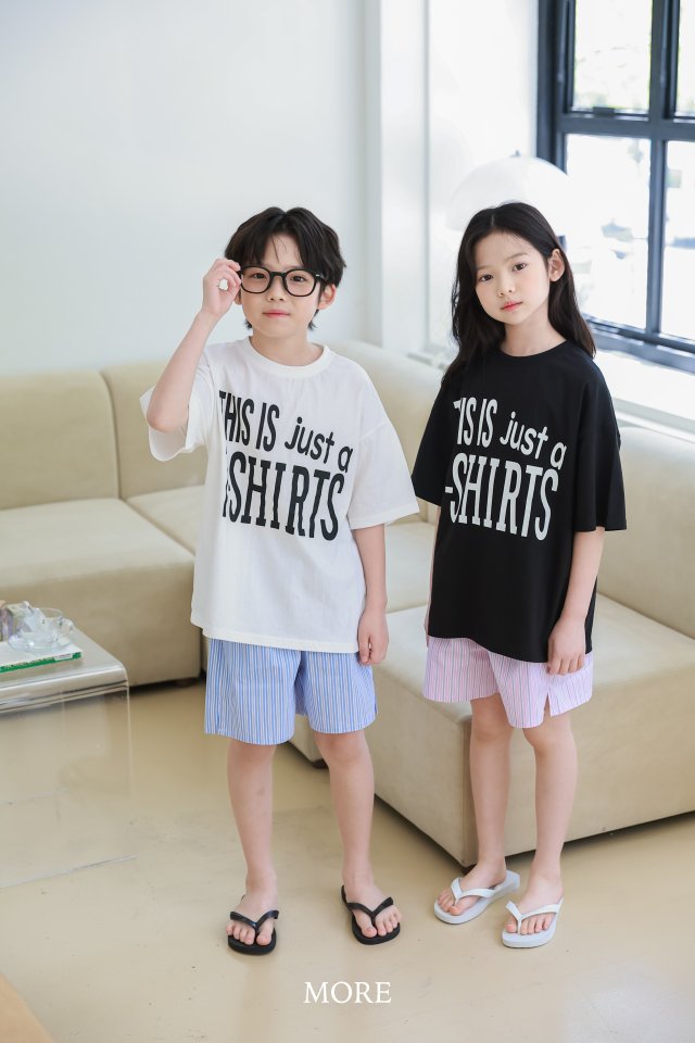 More - Korean Children Fashion - #todddlerfashion - T-shirts Short Sleeve Tee - 2