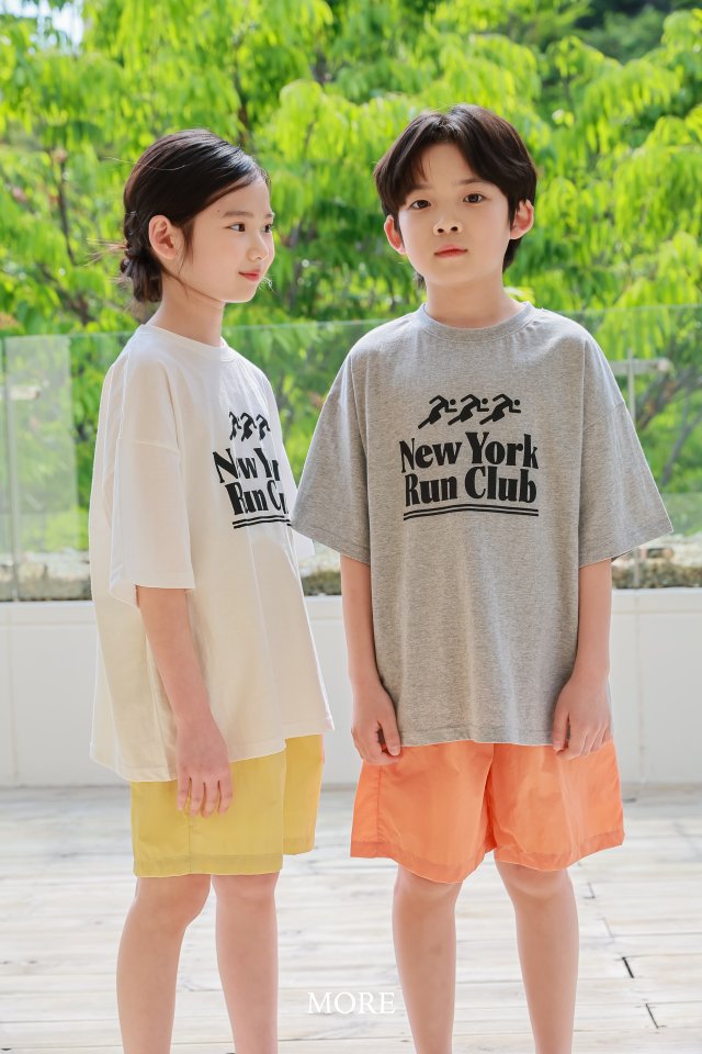 More - Korean Children Fashion - #todddlerfashion - Run Club Short Sleeve Tee - 7
