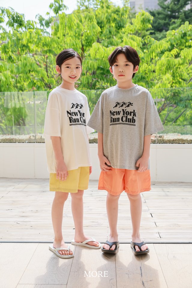 More - Korean Children Fashion - #toddlerclothing - Run Club Short Sleeve Tee - 8