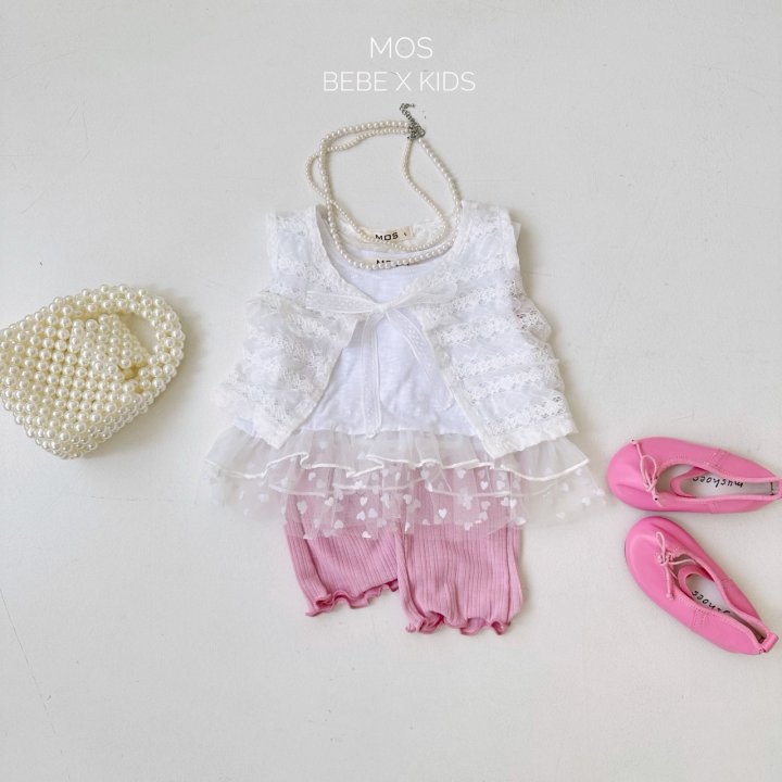 Mos Bebe - Korean Baby Fashion - #babyboutique - Pang De Heart Vest - 7