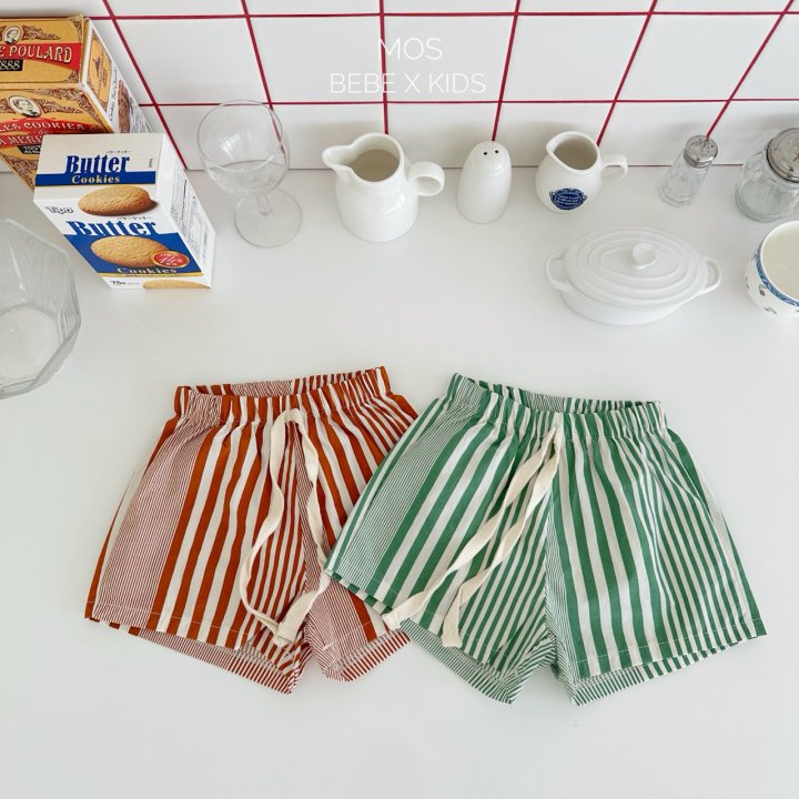 Mos Bebe - Korean Baby Fashion - #babyboutique - Stripe Connie Pants