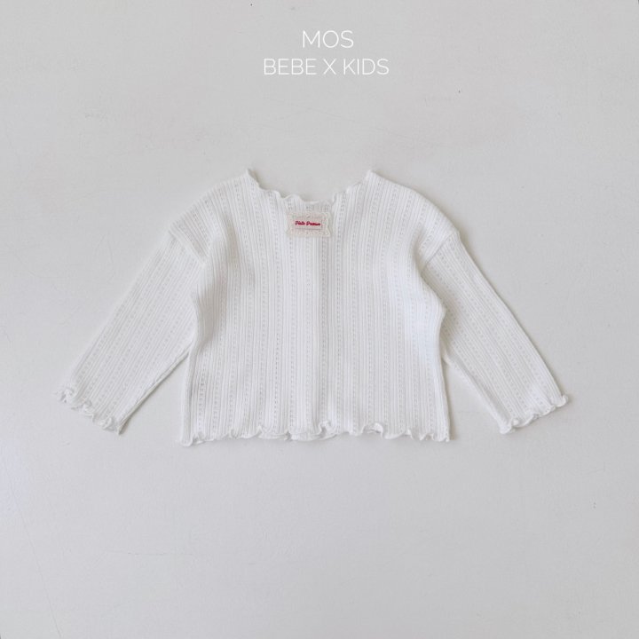 Mos Bebe - Korean Baby Fashion - #babyclothing - Choux Cream Cardigan - 8