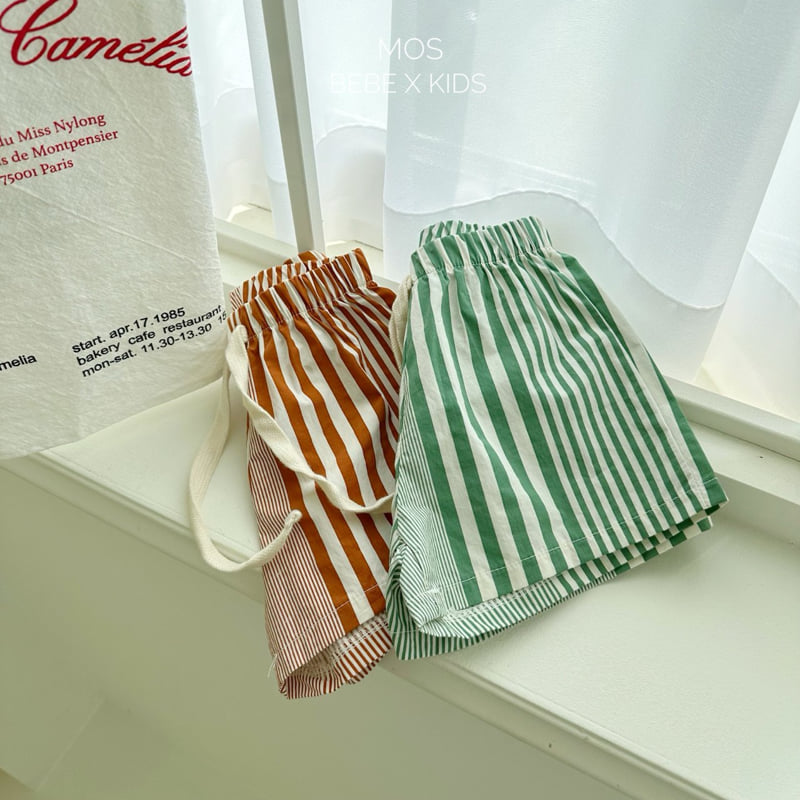 Mos Bebe - Korean Baby Fashion - #babyboutiqueclothing - Stripe Connie Pants - 4