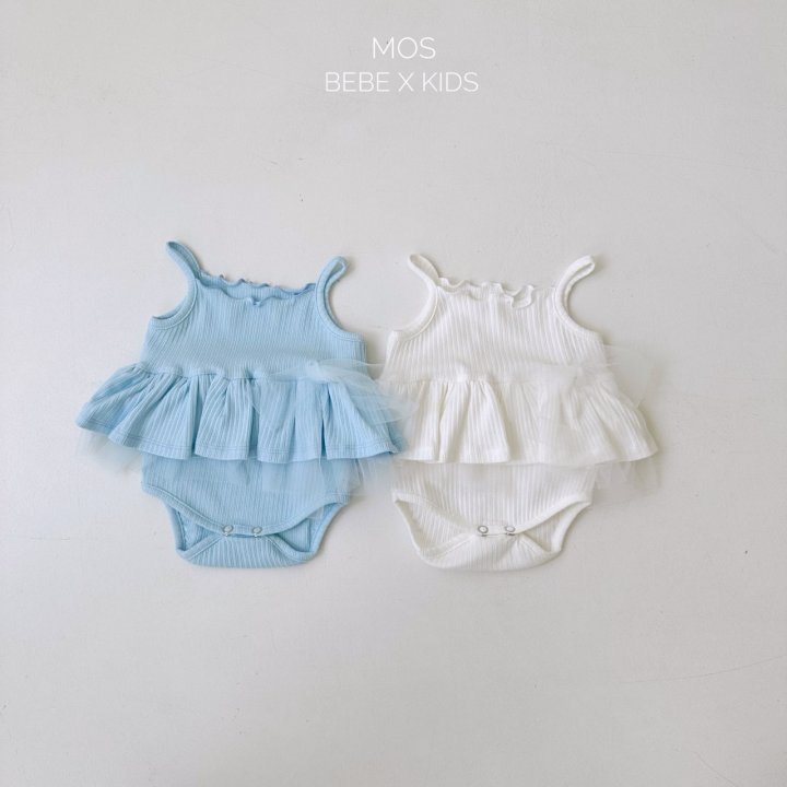 Mos Bebe - Korean Baby Fashion - #babygirlfashion - Ribbon Tutu Suit - 12