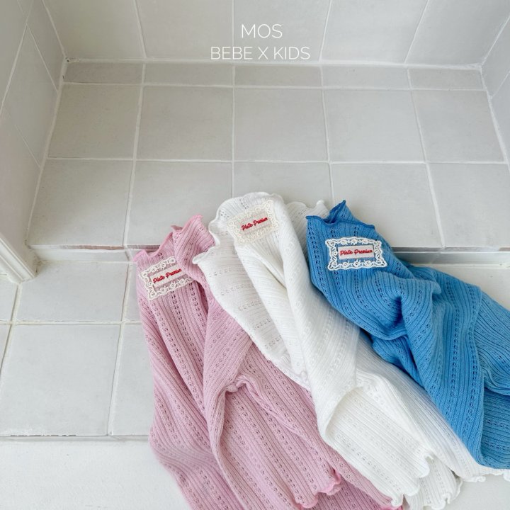 Mos Bebe - Korean Baby Fashion - #babygirlfashion - Choux Cream Cardigan - 11