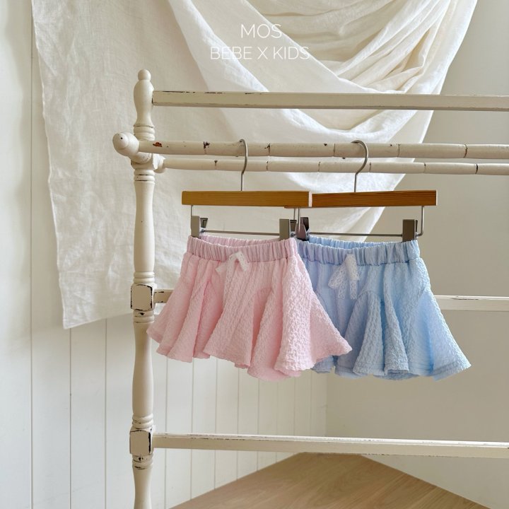 Mos Bebe - Korean Baby Fashion - #babygirlfashion - Wave Skirt Pants - 2
