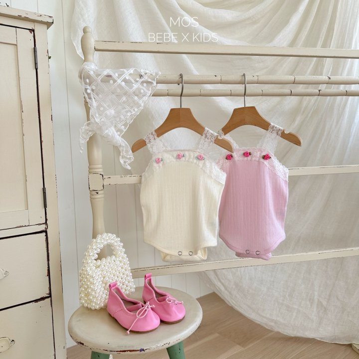 Mos Bebe - Korean Baby Fashion - #babylifestyle - Peony Lace Suit - 12