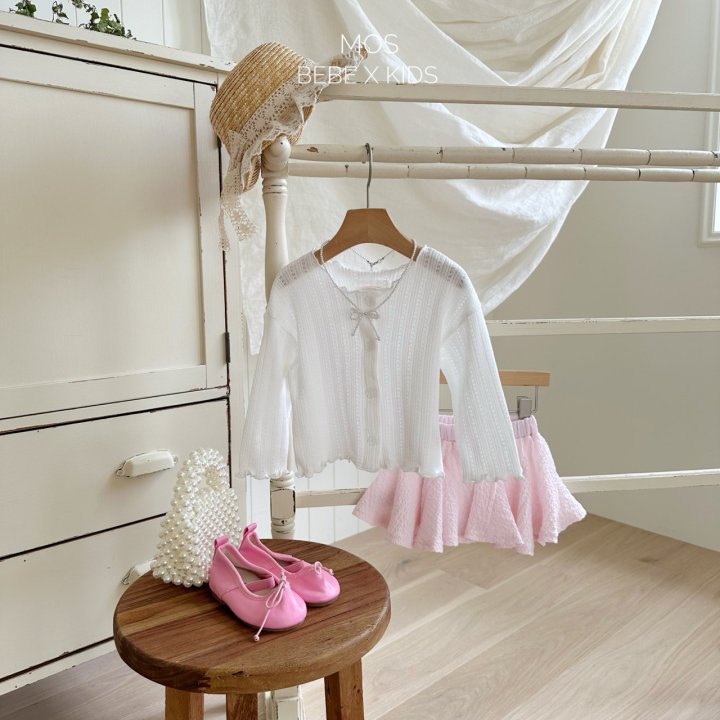 Mos Bebe - Korean Baby Fashion - #babylifestyle - Wave Skirt Pants - 4