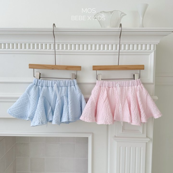 Mos Bebe - Korean Baby Fashion - #babyoutfit - Wave Skirt Pants - 6