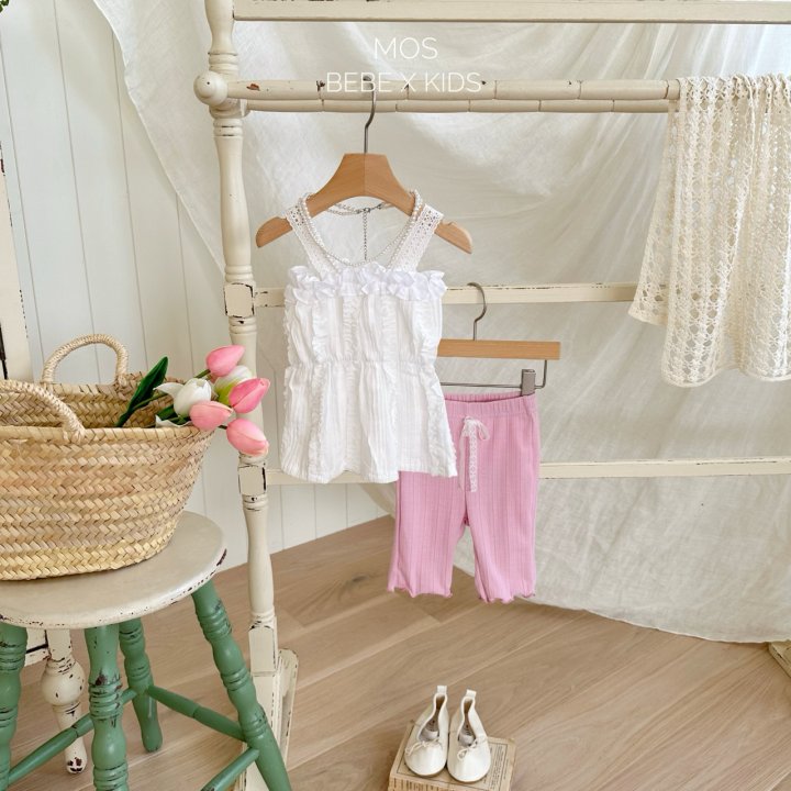 Mos Bebe - Korean Baby Fashion - #babyoutfit - Ivy Mini One-piece - 4