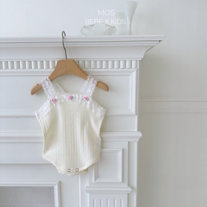 Mos Bebe - Korean Baby Fashion - #babywear - Peony Lace Suit - 2