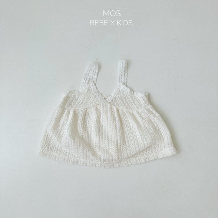 Mos Bebe - Korean Baby Fashion - #babywear - Crochet Tank One-piece