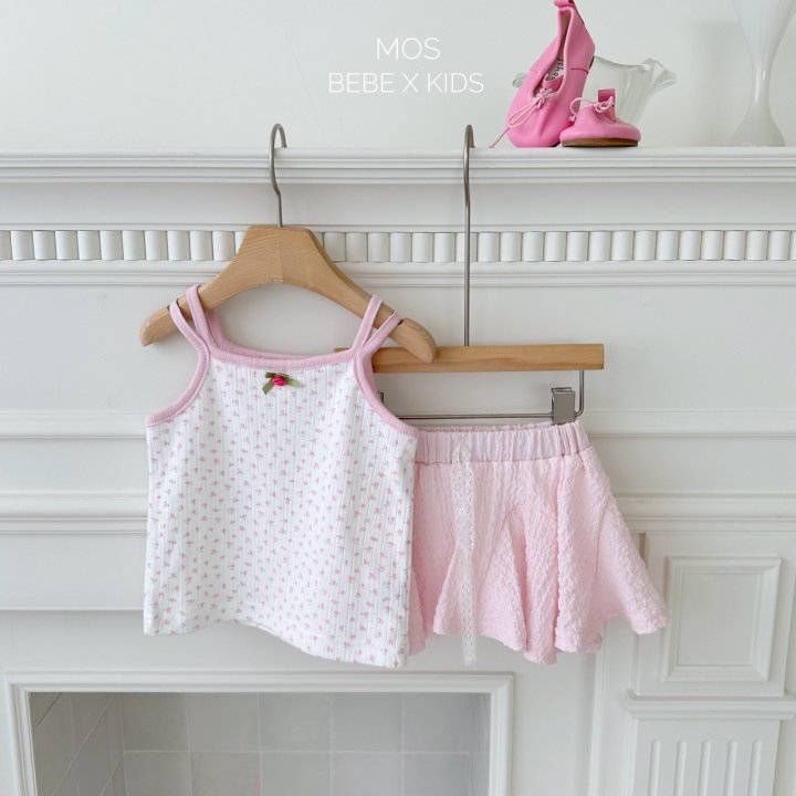 Mos Bebe - Korean Baby Fashion - #babywear - Wave Skirt Pants - 8