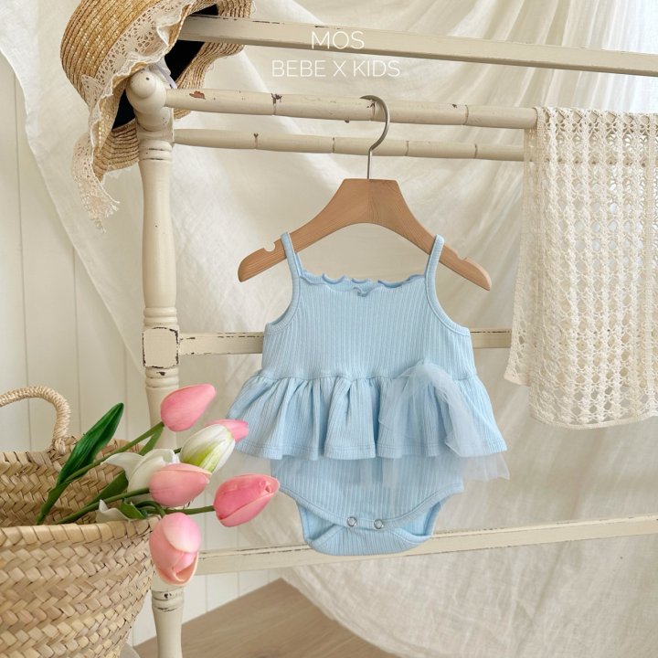 Mos Bebe - Korean Baby Fashion - #babywear - Ribbon Tutu Suit - 4