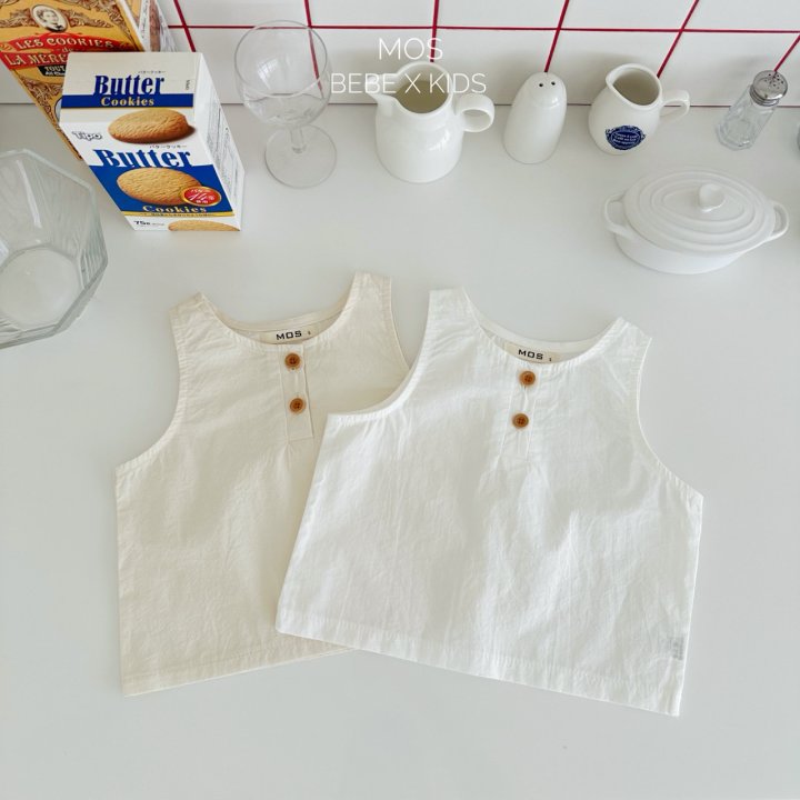 Mos Bebe - Korean Baby Fashion - #onlinebabyshop - May Sleeveless