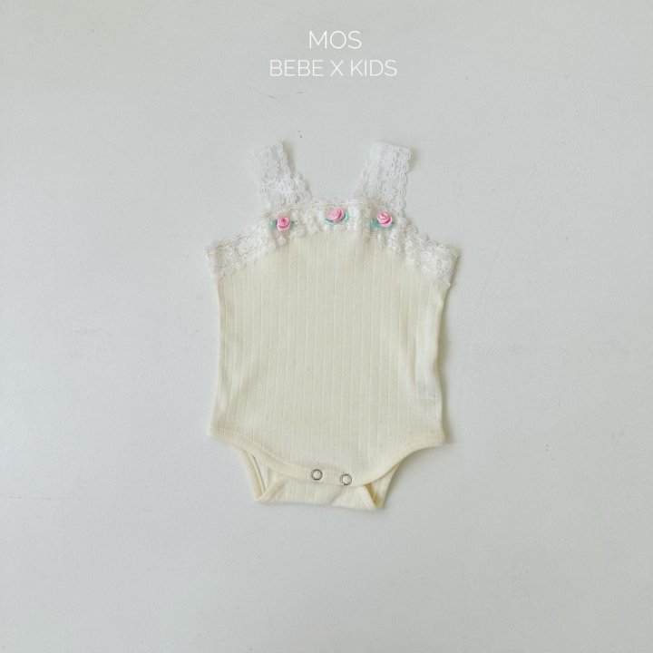 Mos Bebe - Korean Baby Fashion - #smilingbaby - Peony Lace Suit - 5
