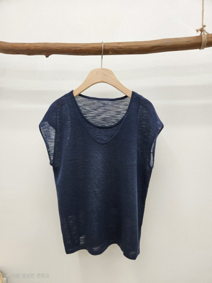 Most - Korean Women Fashion - #womensfashion - Double Layered Sleeveless - 4