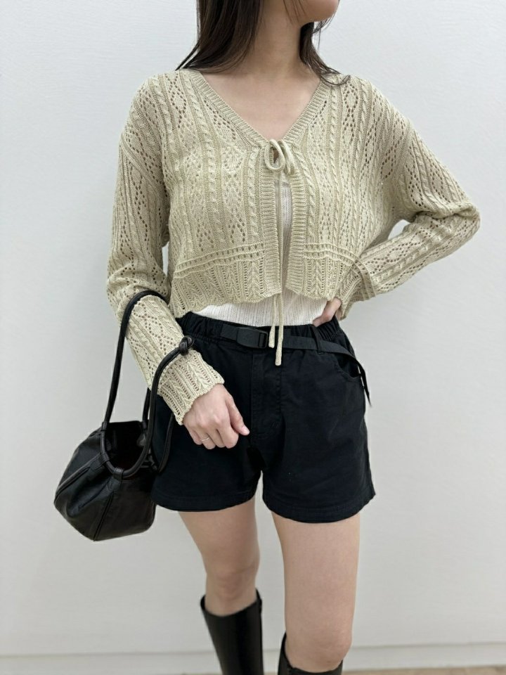 Most - Korean Women Fashion - #momslook - String Cardigan - 6