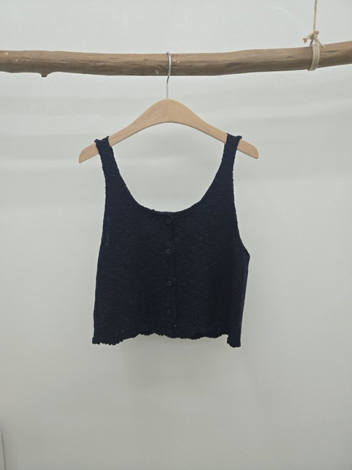 Most - Korean Women Fashion - #momslook - Bumpy Vest - 4