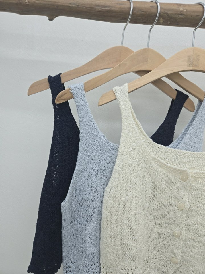 Most - Korean Women Fashion - #momslook - Bumpy Vest - 5