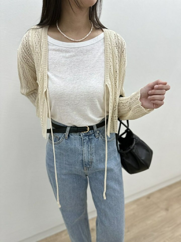 Most - Korean Women Fashion - #pursuepretty - String Cardigan - 10