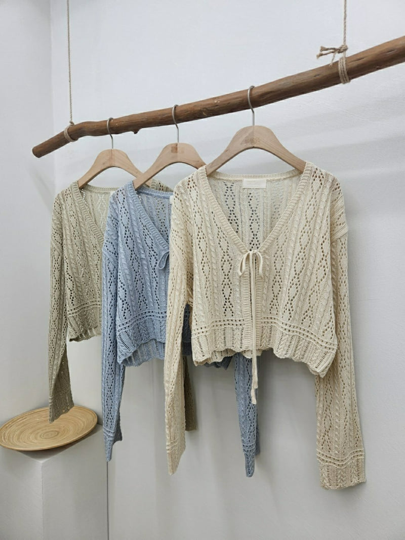 Most - Korean Women Fashion - #womensfashion - String Cardigan