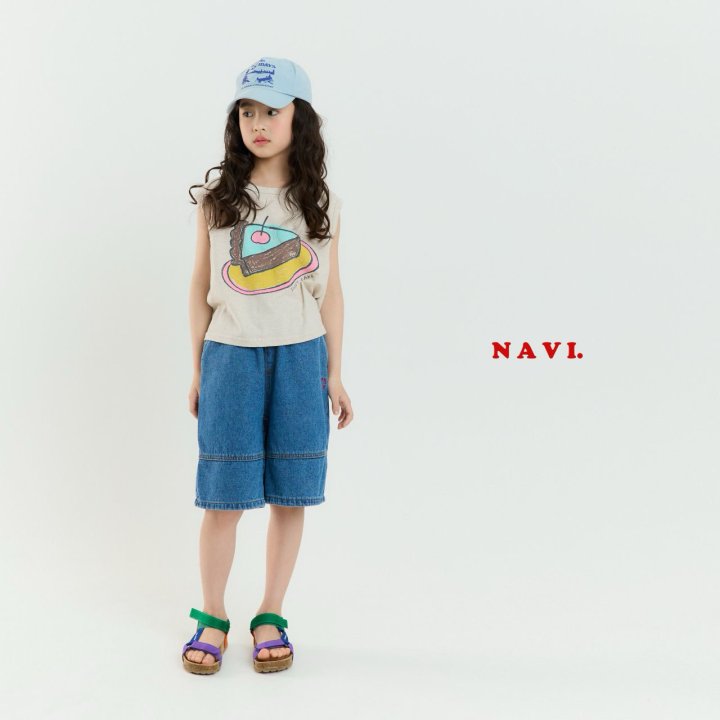 Navi - Korean Children Fashion - #Kfashion4kids - Circle Denim Pants - 7